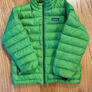 Patagonia Green Puffer Jacket